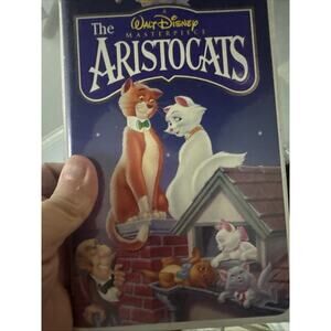 The Aristocats VHS 1996 Walt Disney Masterpiece Collection Clamshell